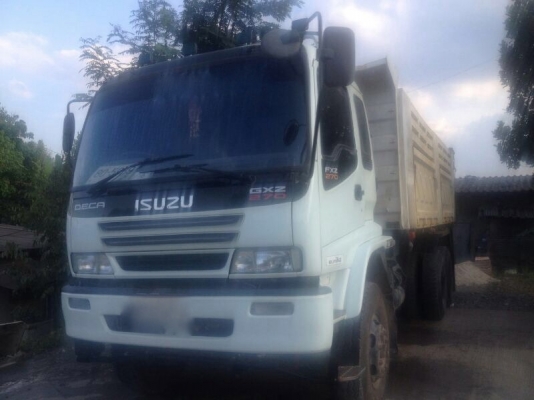 รถอีซูซุ 10 ล้อดั้ม FXZ  270 แรงม้า. ปี 47  ( ปลายปี. )  สนใจติดต่อ 081 - 6079515