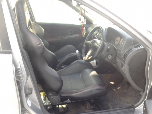 เบาะ BRIDE หุ้มหนัง ใส่ มิตซู ท้ายเบ็น