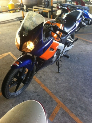 ขาย CBR150เครื่องดี ทะเบียนขาด5ปี มีเล่ม+ชุดโอน ขายตามสภาพ