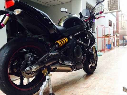 ขาย ER6N ปี 2009 สภาพพร้อมออกทริป พร้อมของแต่ง ทะเบียนแท้