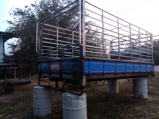 ขายกระบะ NQR ยาว 4.3 เมตร พื้น-คอก สแตนเสสครับ