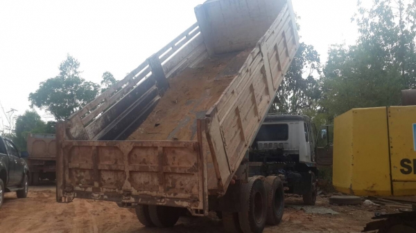 MITSUBISHI FN527MA เครื่อง6D16 2เพลาดั้ม MITSUBISHI FN527MA เครื่อง6D16 2เพลาดั้ม