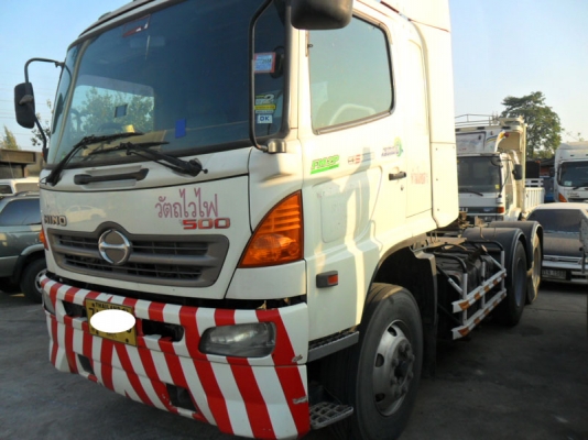 Hino FM2PKLA  6 สูบ 380 แรงม้าปี 51 เครื่อง P11C พร้อมใช้พร้อมจัด