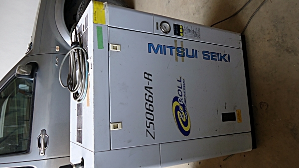 ขาย ปั้มลมสกรู MITSUI SEIKI SCREW COMPRESSOR ZS-066A3