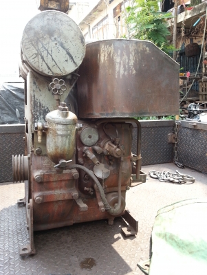 DEUTZ F1L 712 1สูบ สูบน้ำ ปั่นไฟ ใส่รถบดเล็ก