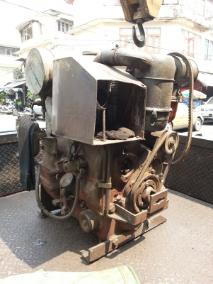 DEUTZ F1L 712 1สูบ สูบน้ำ ปั่นไฟ ใส่รถบดเล็ก