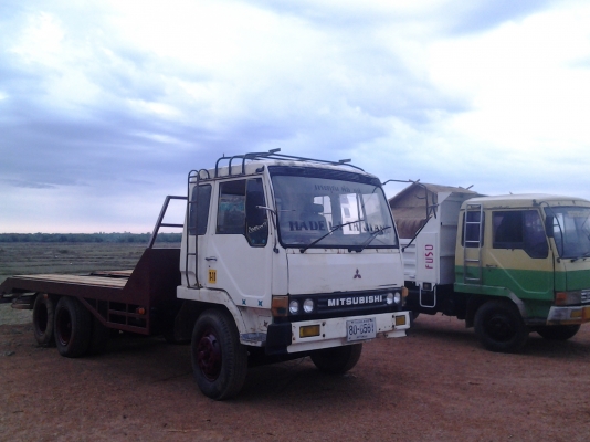 MITSU FN215 คุณหลงใส่หางปลาแล้วครับ ขึ้น 200สบาย เครื่อง 6bg1 เกียร์เสื้อลาย 6สปีด ขึ้น 200 ได้ครับ