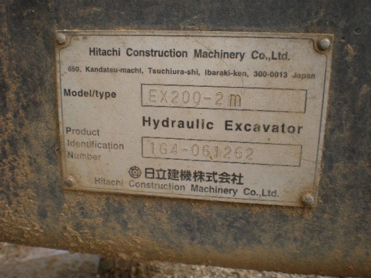 ขายรถขุดอาร์มยาว Hitachi EX200-2M สนใจโทร 083 0812889