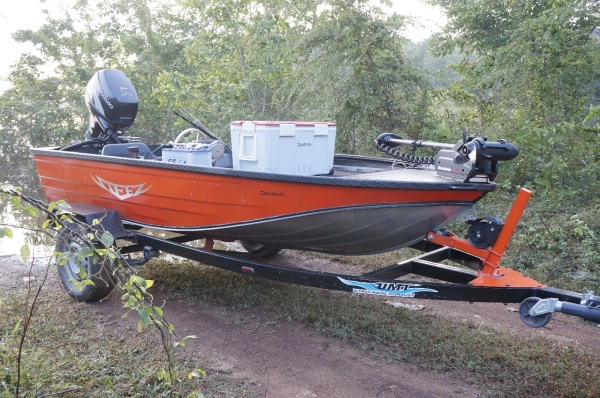 เรือ Stacer 379 Proline ส้มจี้ด