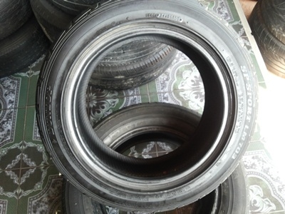 ขายยาง205/55/16 ปี 12 DUNLOP LM703 1 ชุด