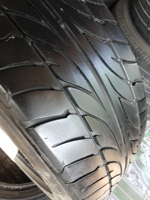 ขายยาง205/55/16 ปี 12 DUNLOP LM703 1 ชุด