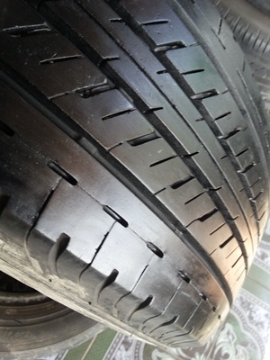ขายยาง215/70/15 ปี 1912 BRIDGESTONE DURAVIS R611 1 ชุด