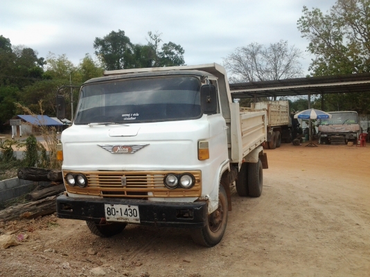 HINO  KM500  เครื่องEQ100  ดัม6ล้อ