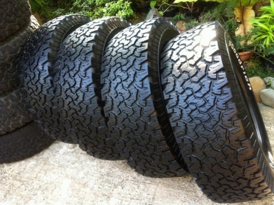 ขายยาง BF Goodrich All-terrain 265 70 r16  ดอก 9มิลสวยๆ