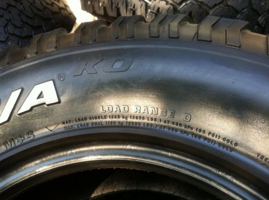 ขายยาง BF Goodrich All-terrain 265 70 r16  ดอก 9มิลสวยๆ