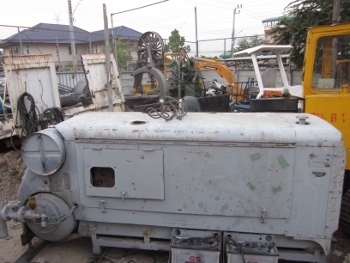 ขาย ปั๊มลม แบบเครื่องยนต์ AIRMAN PDR 250S เครื่อง ISUZU ราคา 198,000 บาท