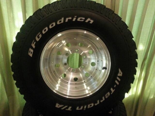 ขายล้อหยดน้ำ 15 พร้อมยาง bf all 31 10.5 15