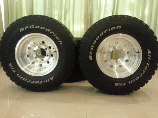 ขายล้อหยดน้ำ 15 พร้อมยาง bf all 31 10.5 15