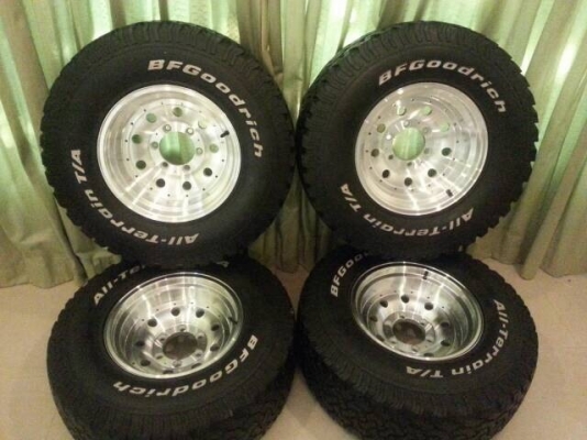 ขายล้อหยดน้ำ 15 พร้อมยาง bf all 31 10.5 15