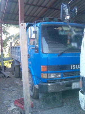 ขายรถบรรทุกหกล้อดัมพ์ Isuzu rocky เครื่อง 195 แรง ยาง 8.25 ขอบ 16" เบรคจิฟฟี่ แอร์พร้อม