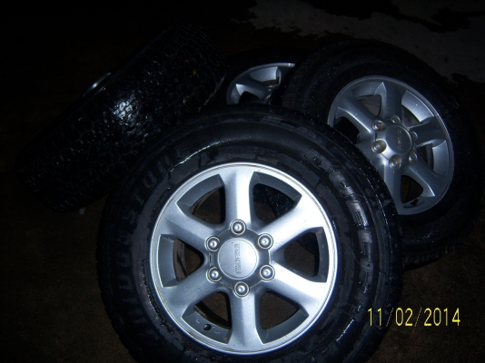 แม็คพร้อมยาง 245 70 16 สภาพดี