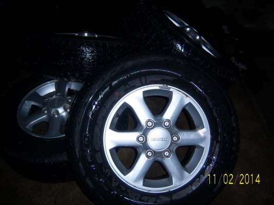 แม็คพร้อมยาง 245 70 16 สภาพดี