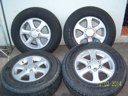 แม็คพร้อมยาง 245 70 16 สภาพดี