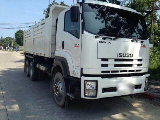 รถอีซูซุ 10 ล้อดั้ม FXZ 360 แรงม้า. ปี 55  ( รถวิ่ง 9x,xxx กม. )  สนใจติดต่อ 081 - 6079515