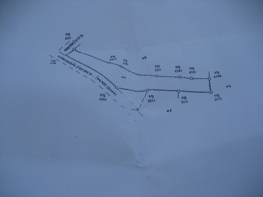 ขายที่ดินติดถนน ออกจาก 4 แยกยางตลาด โฉนด 08