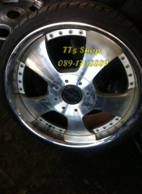 ขายล้อ VIP ขอบ19 พร้อมยาง อ๊อฟลึกหน้า8.5 หลัง 9.5 สินค้าจากญี่ปุ่น