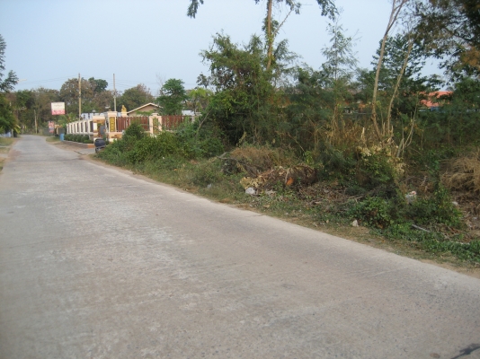 ขายที่ดินติดถนน ออกจาก 4 แยกยางตลาด โฉนด 20  ยังไม่ถม