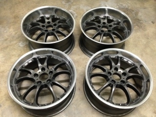 ขายแล้ว ล้อ VIP แท้ JAPAN ขอบ18กว้างๆ ออฟลึกๆ หล่อๆ หรูๆ 5รู114 กว้าง8.5,9.5