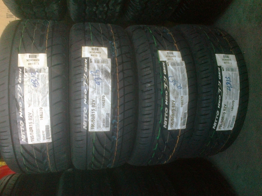ขายยางใหม่ 195/55R15