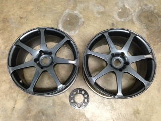 ขายล้อ ซิ่ง แท้ JAPAN ขอบ18 กว้างๆ หล่อๆ หรูๆ สวยๆ 5รู114 9,10