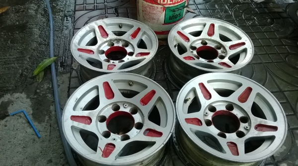 ขายล้อขอบ14 6รูชุดละ3800