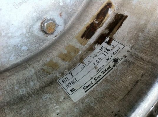 ล้อญี่ปุ่นแท้ ssr รุ่น mk1 ขนาด 15กว้าง7