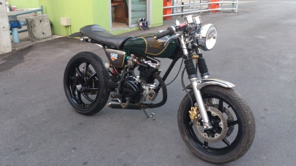 ขายHONDA JX110 Cafe Racer เล่มทะเบียนพร้อมชุดโอน ขายHONDA JX110 Cafe Racer เล่มทะเบียนพร้อมชุดโอน