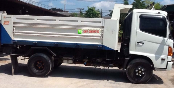 ขายรถดั้มพ์ 6 ล้อ ขนาดกลาง HINO ฃีรีย์ 500