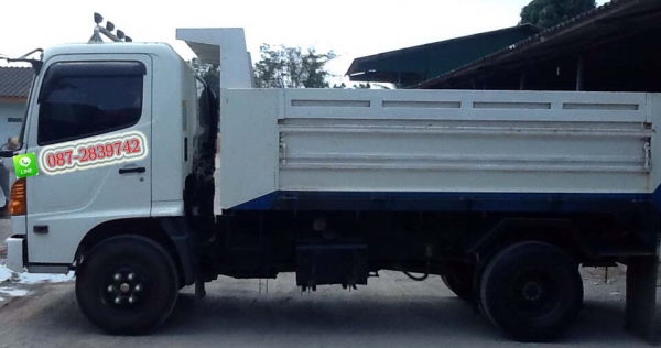 ขายรถดั้มพ์ 6 ล้อ ขนาดกลาง HINO ฃีรีย์ 500