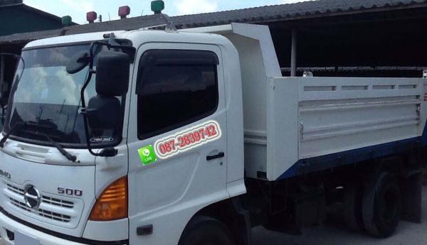 ขายรถดั้มพ์ 6 ล้อ ขนาดกลาง HINO ฃีรีย์ 500