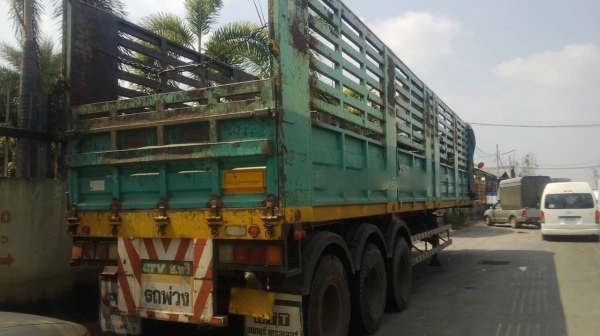 ขายหางคอกไม่ดั้ม 3 เพลา อู่.ช ทวี รถสวย รีบจองด่วน ปี.50