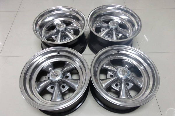 Cragar  5รูสไลด์ ขอบ15 หน้า7 หลัง8.5 ออฟ2ชั้น ลึก4นิ้ว อลูมิเนียมทั้งว