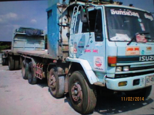 ISUZU-240ตัาแรก-NGV-รถพ่วง-แม่.ลูก-สภาพพร้อมใช้-