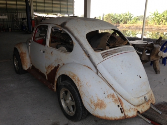 Beetle จดทะเบียน 2510 1.3cc. เลขตัวรถ 117xxxxxx ชุดโอนครบ