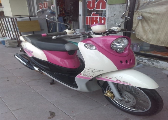 Fino รถปี55 ลายปารีส  สีหวานๆราคาถูกๆเลยครับ