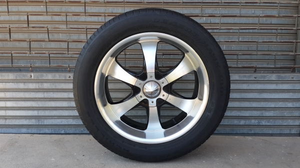 ขอบ 20 5รู100/114 VIP กว้าง 8.5 พร้อมยาง 265/50/20 ครบชุด