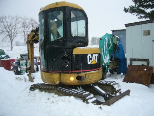รถขุด Catterpilar 303SR-FDA00294 1997h 2004y