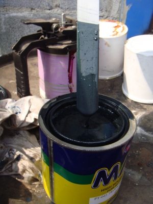 สีเขียวบรอนด์(PT042)อีซูซุ TFR ขนาด 1ลิตร กปละ 70บาท(ประเภทเดียวกับสีตราผึ้ง)