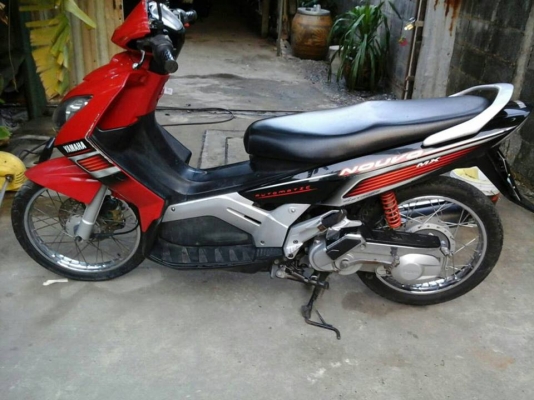 Nouvo mx ปี 49 สีแดง ดำ รถบ้าน เดิมมาก เครื่องแน่นๆ ไม่หลวม ไม่หอน คุ้มค่าสุดๆ