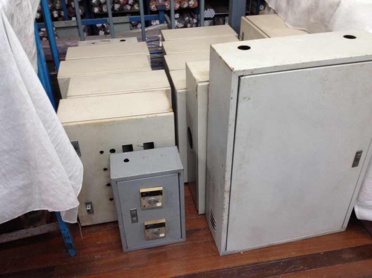 ขายเหมาตู้ไฟ ,ตู้สวิทซ์บอร์ดโลหะพ่นสีฝุ่น